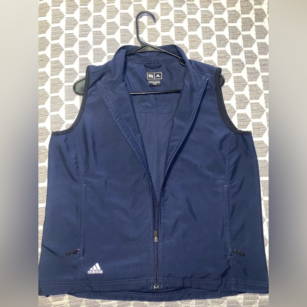 Adidas navy blue Climaproof vest